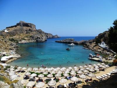 Beach In Rhodes