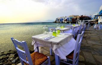 Dinner In Mykonos