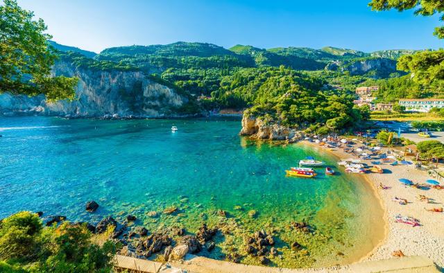 Paleokastrita Bay Corfu