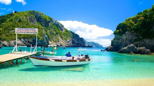 Paleokastrita Beach Corfu
