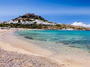 Rhodes Lindos Beach