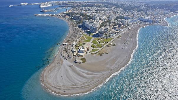 Rhodes From Air