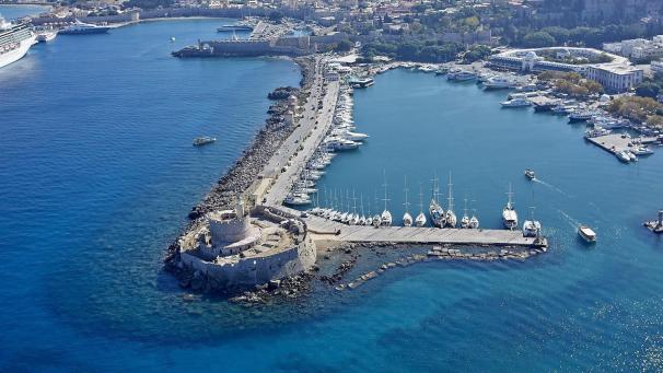 Rhodes From Air