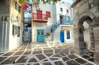 Street Of Mykonos