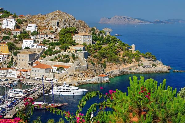 Hydra Island Harbour