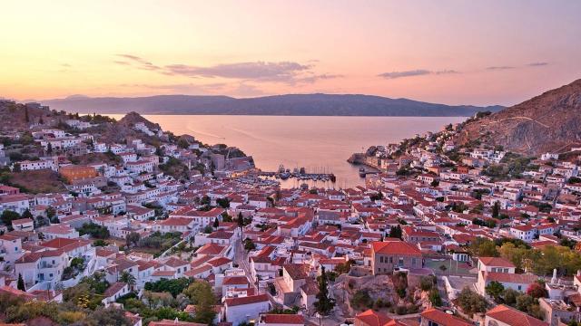 Hydra Island Sunset