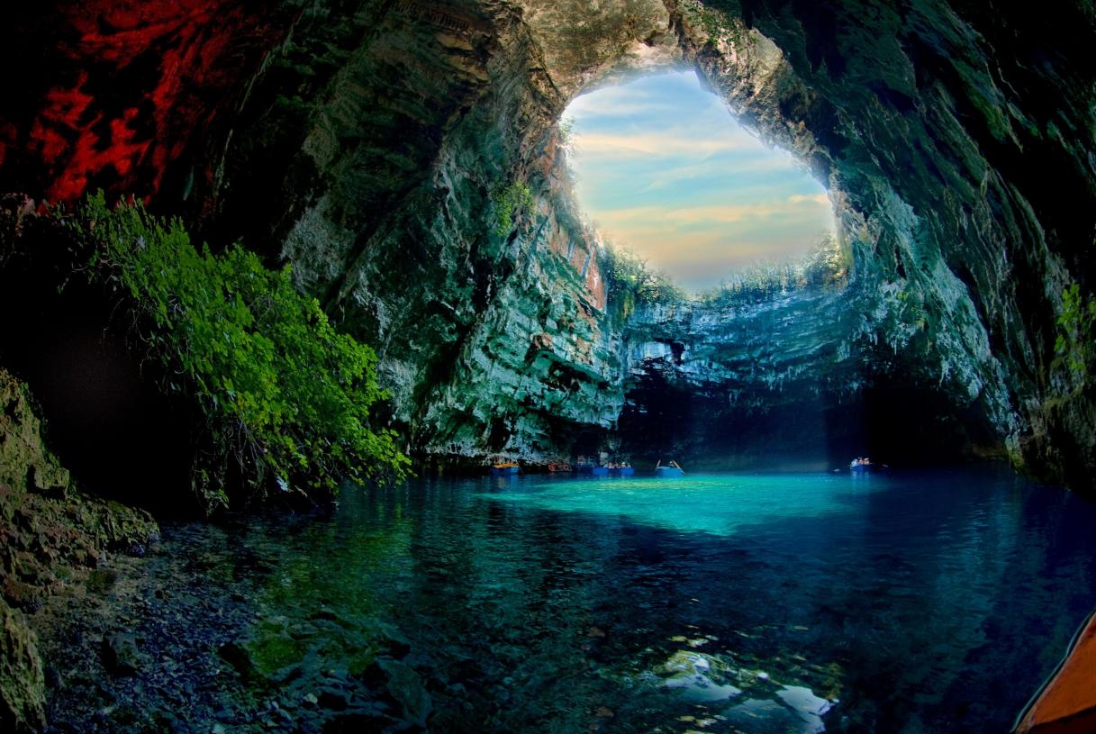 Mellisani Lake Kefalonia