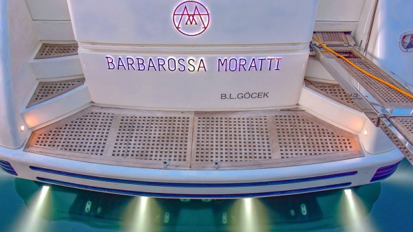Motoryacht Barbarossa Moratti