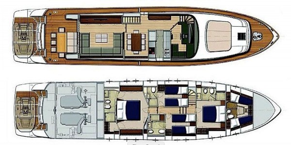 Motoryacht Barbarossa Moratti