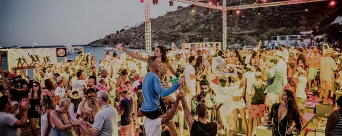 Mykonos Beach Party