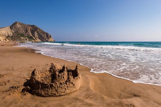Sandy Beach In Kos